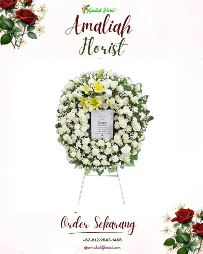 Krans Bunga Duka Cita tanjung bunga